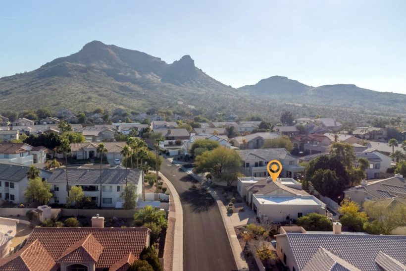 residential treatment center tour aerial view