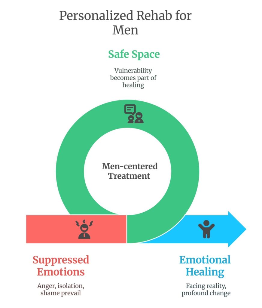 Why Dual Diagnosis Rehab Tailored for Men Leads to Better Results