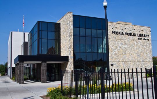 Peoria's Main Library for Adults