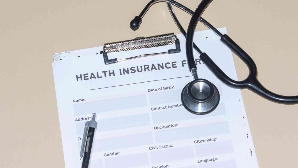 Health insurance form highlights common challenge of confusion between EAP benefits and health insurance coverage.