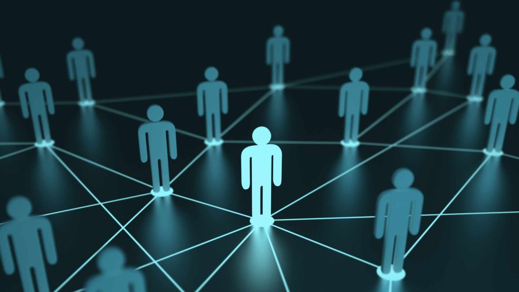Connected icons shows healthcare networks, symbolizing difference between in-network and out-of-network coverage in Arizona.